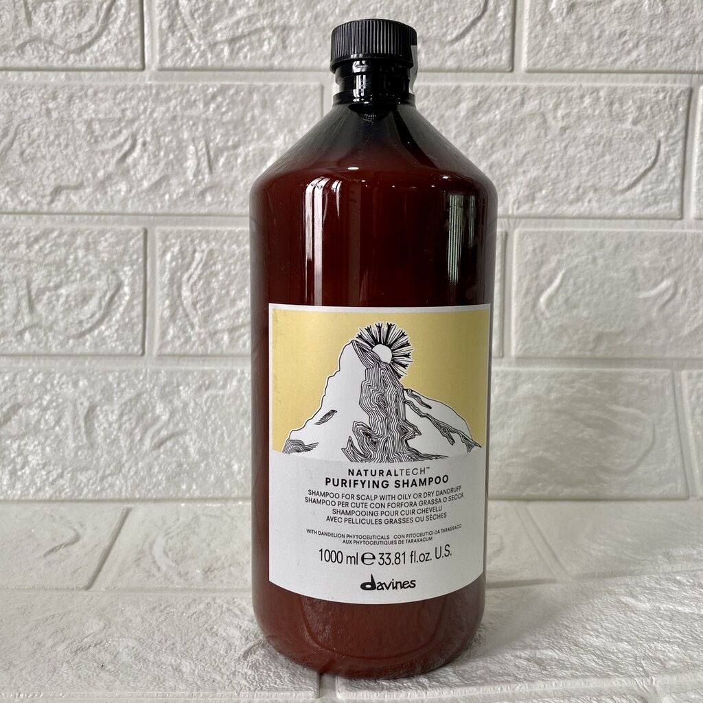 [Hcm]Dầu Gội Ngăn Gàu Davines Purifying Shampoo 1000Ml