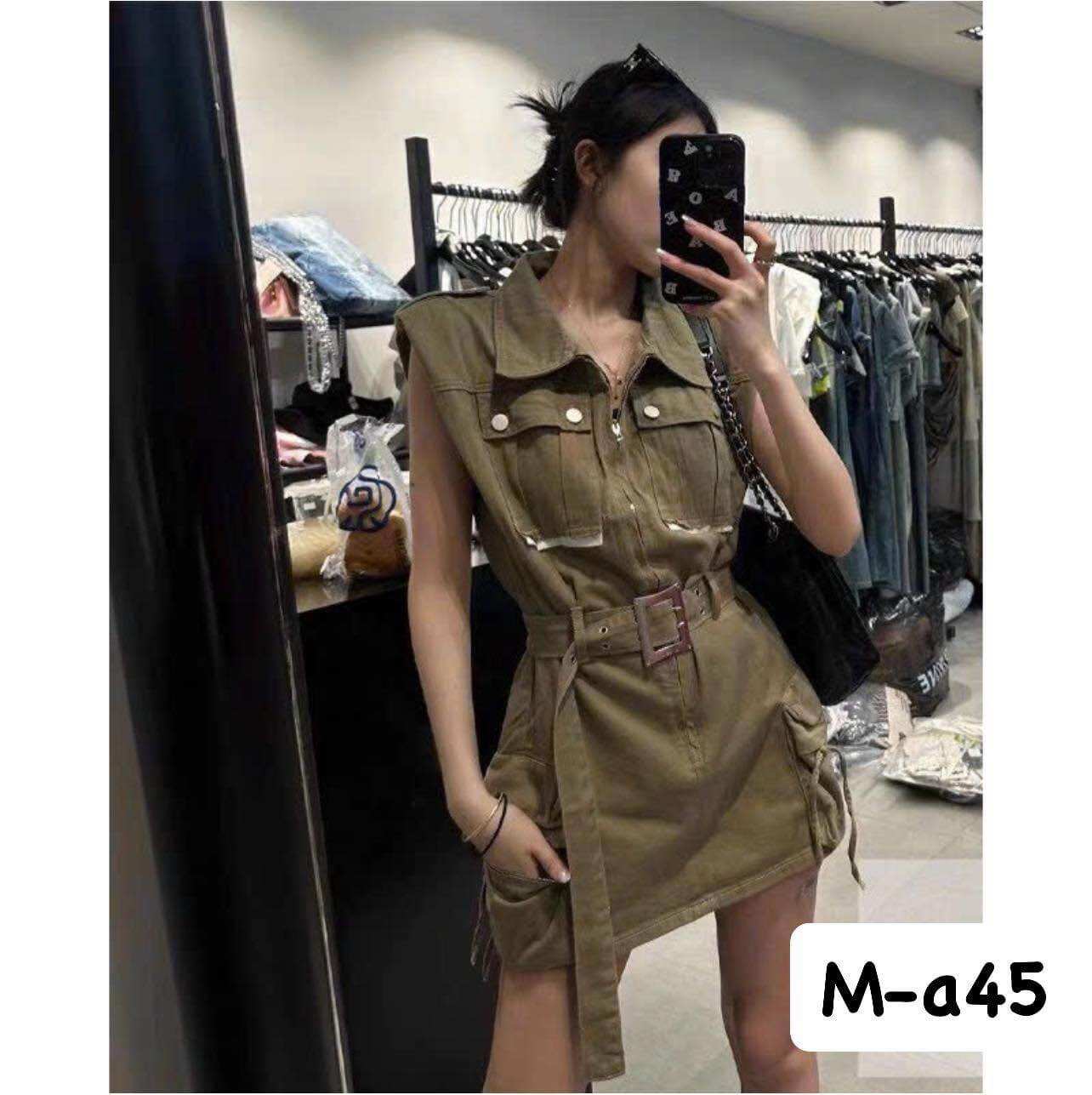 VÁY ZIP BODY TRƠN VINTAGE