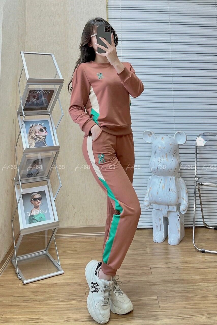 [3-5/8 Hoàn Tiền 25%]Bộ Thể Thao M/L/B NY vải nỉ cá xịn full tag