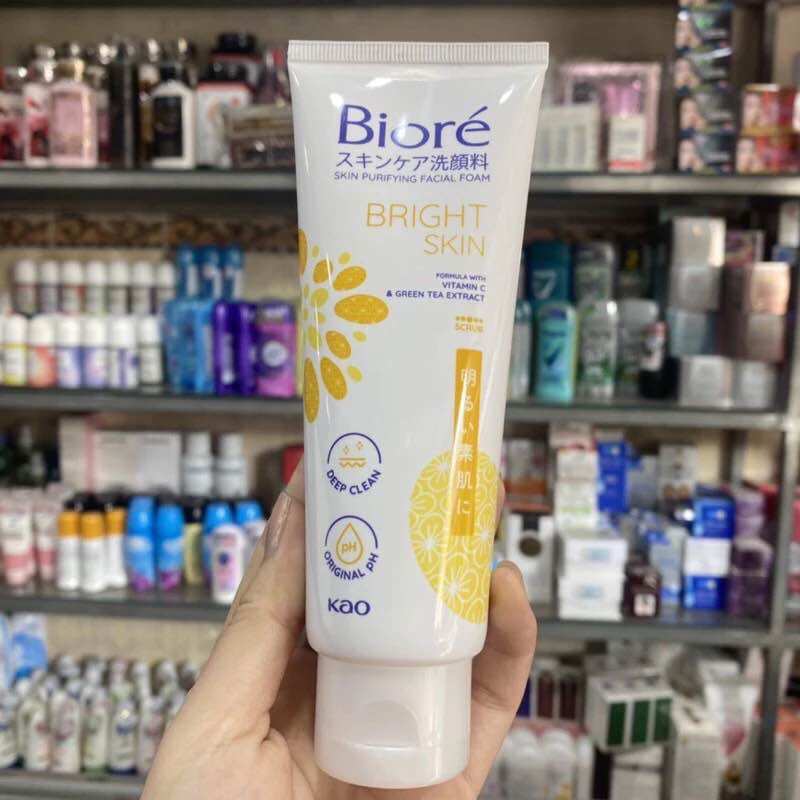 Sữa rửa mặt Biore Kháng khuẩn Sạch mụn 100g