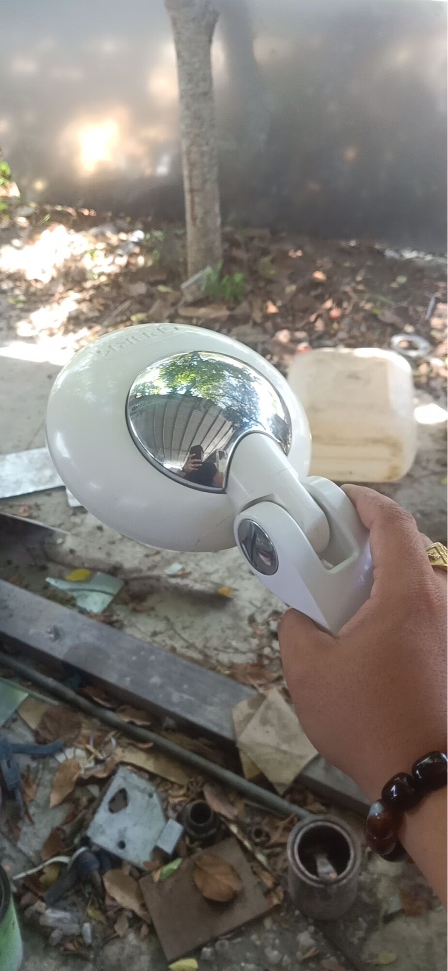 Gương trang trí lưng sau Matiz Spark