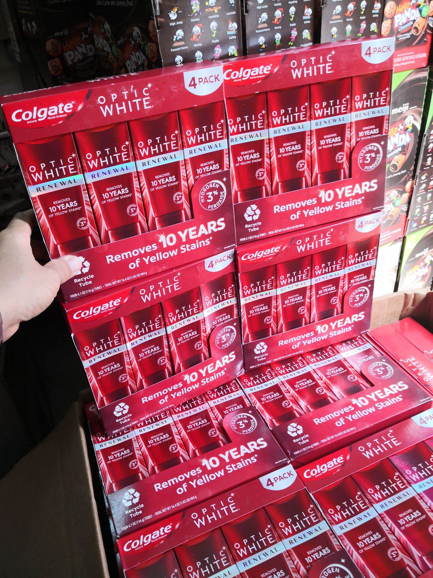 1 tuýp kem đánh răng colgate 116g usa 🇺🇸, trắng răng an toàn, loại bỏ mảng vàng ố răng 10 năm