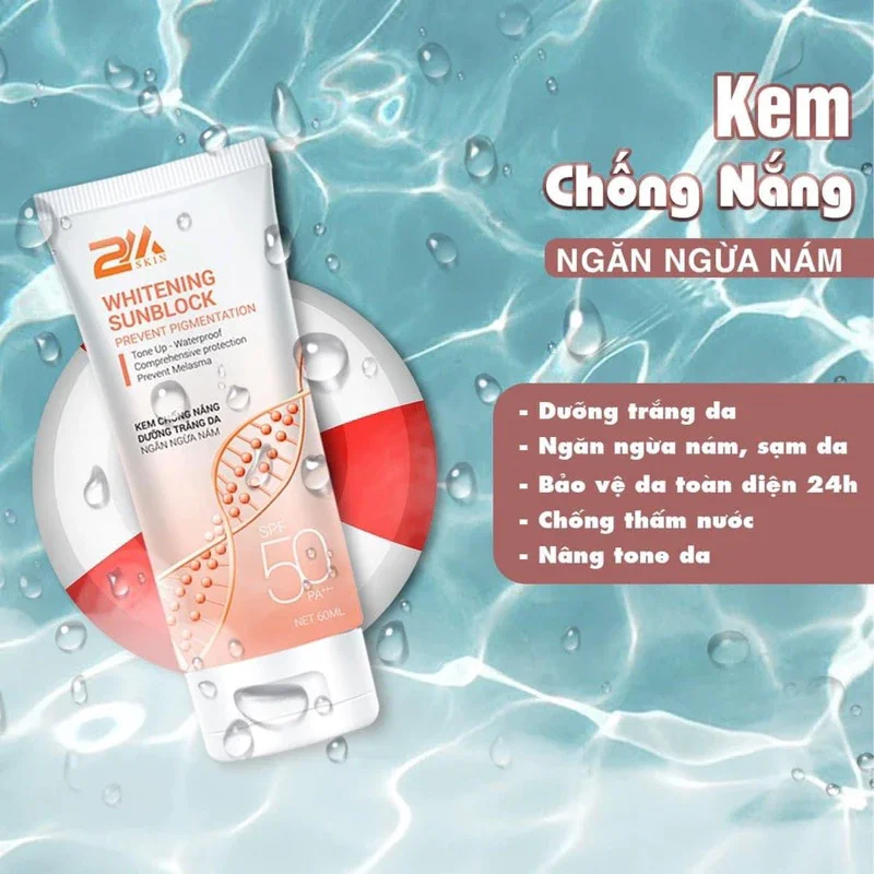 Kem chống nắng ngừa nám 60ml