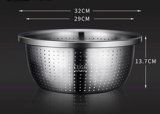 Bộ thau rổ Inox 304 CUGF - T89