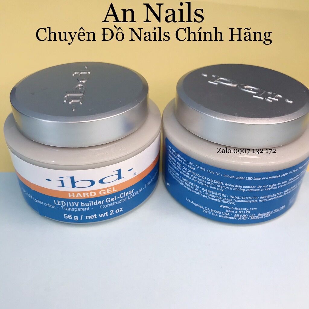 Gel đắp móng không nóng , gel ipd 56g
