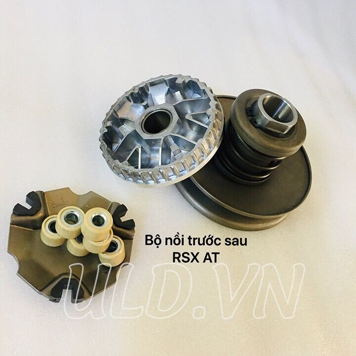 Bộ côn trước sau rsx at - bộ nồi wave rsx at