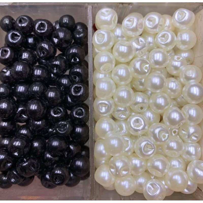 Combo 20 cái nút bẹt 1 màu cỡ 10mm, có 2 màu để chọn lựa