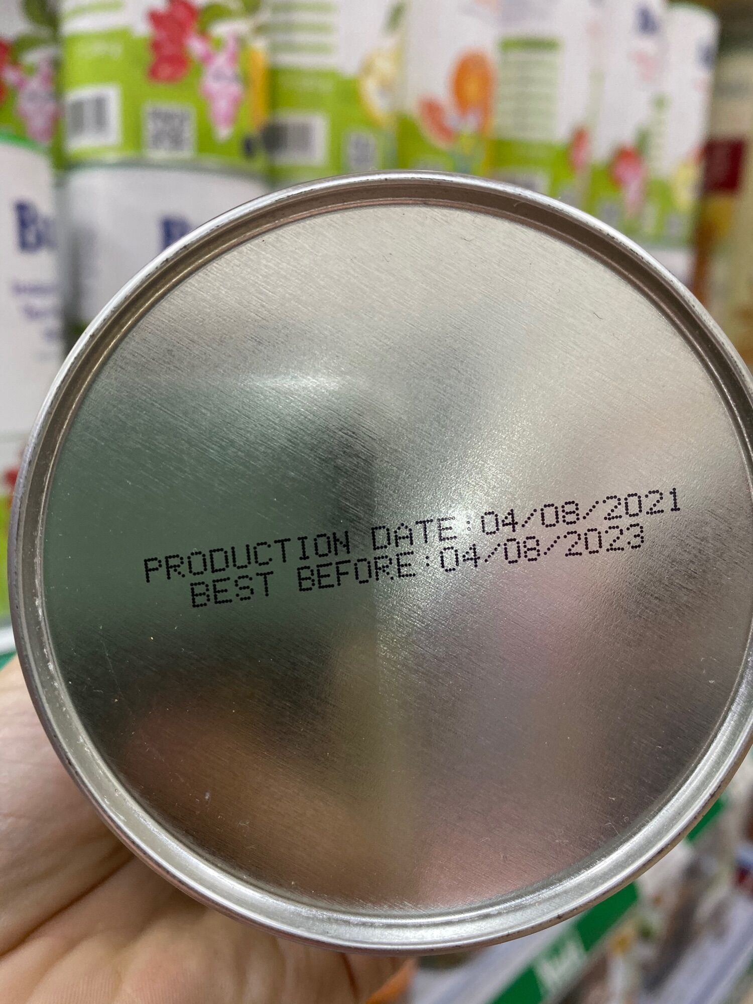 Trà cốm cho bé Burine đủ vị 200g Date 2023