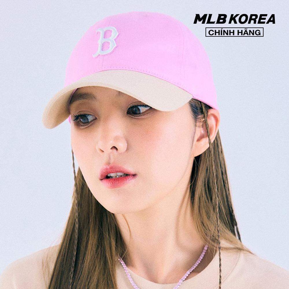 Mlb - nón bóng chày unisex basic color block unstructured 3acp3303n-43vos
