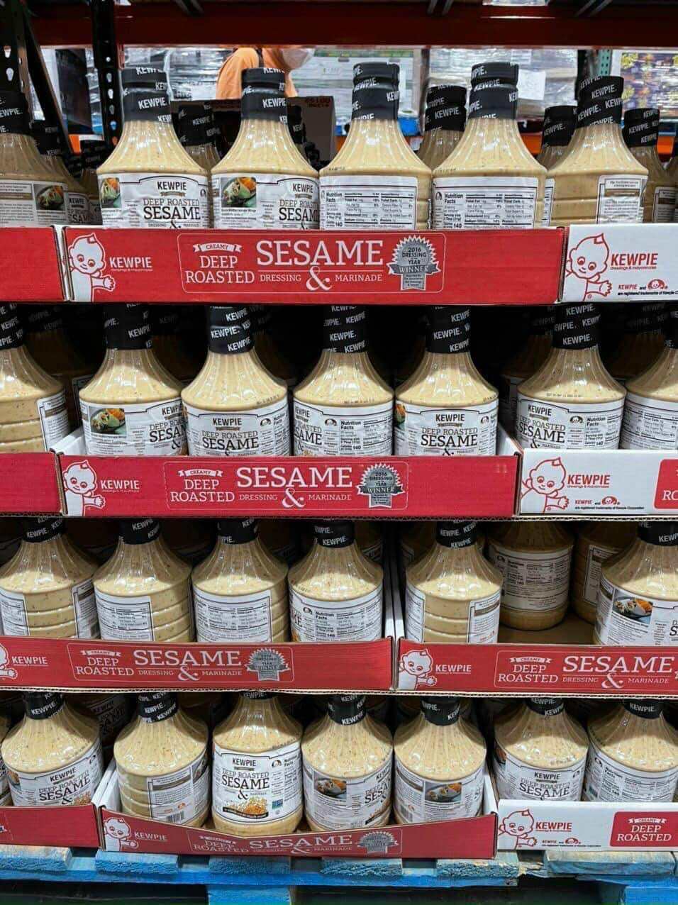 Nước sốt mè rang Kewpie Deep Roaster Sesame 887 ml của Mỹ