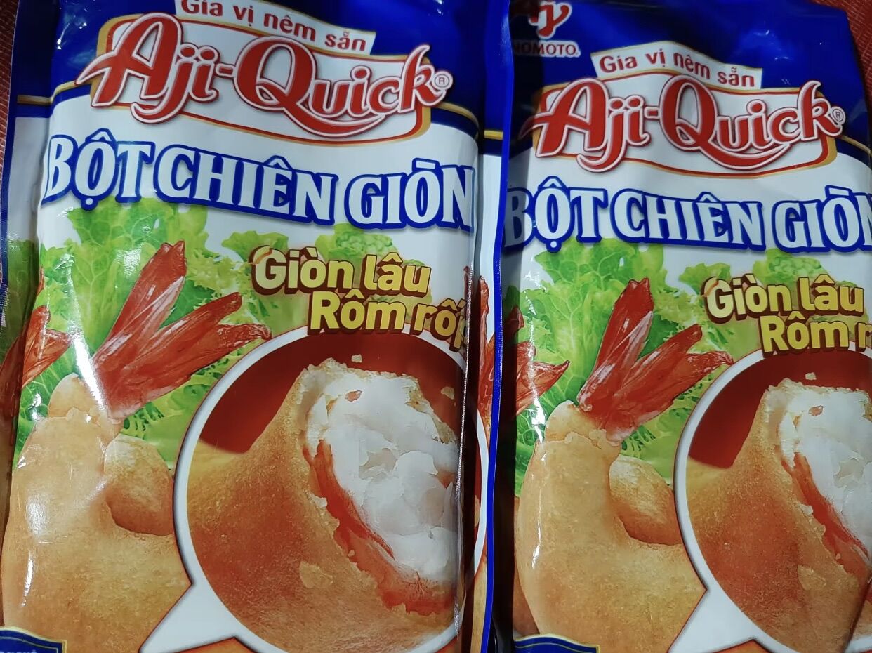 Bột chiên giòn hải sản Aji-quick gói 150g