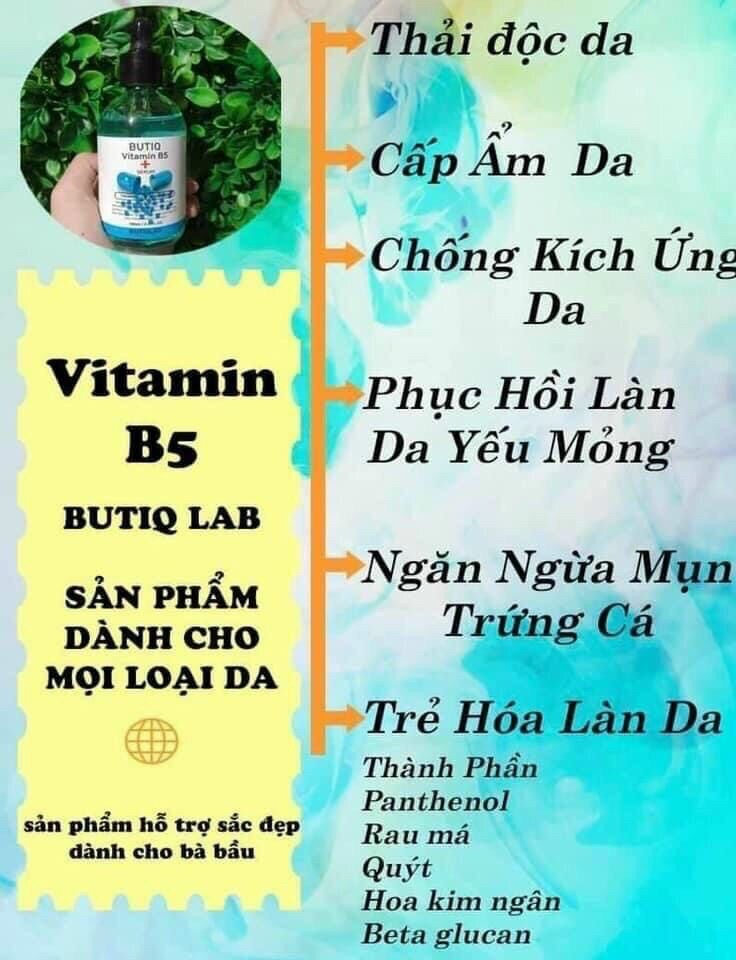 Serum b5 BUTIQ LAB phục hồi da