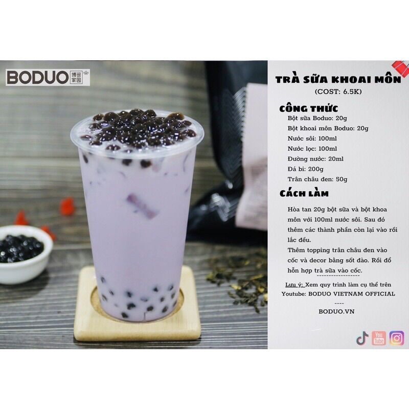Bột sữa Boduo 90a gói 1kg
