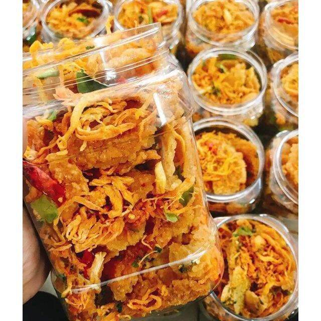 1KG CƠM CHÁY LẮC KHÔ GÀ-BAO NGON