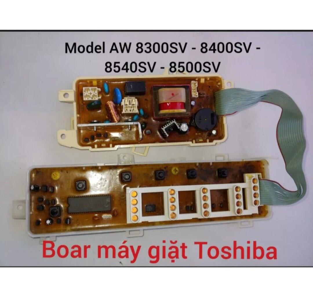 Bo mạch máy giặt toshiba 8300, 8400, 8500, 8450 tháo máy