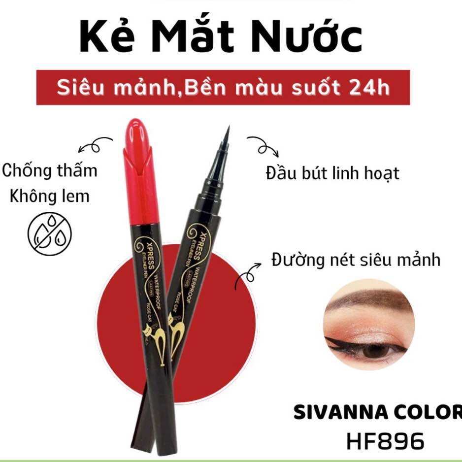 Bút kẻ mắt nước Sivanna Colors