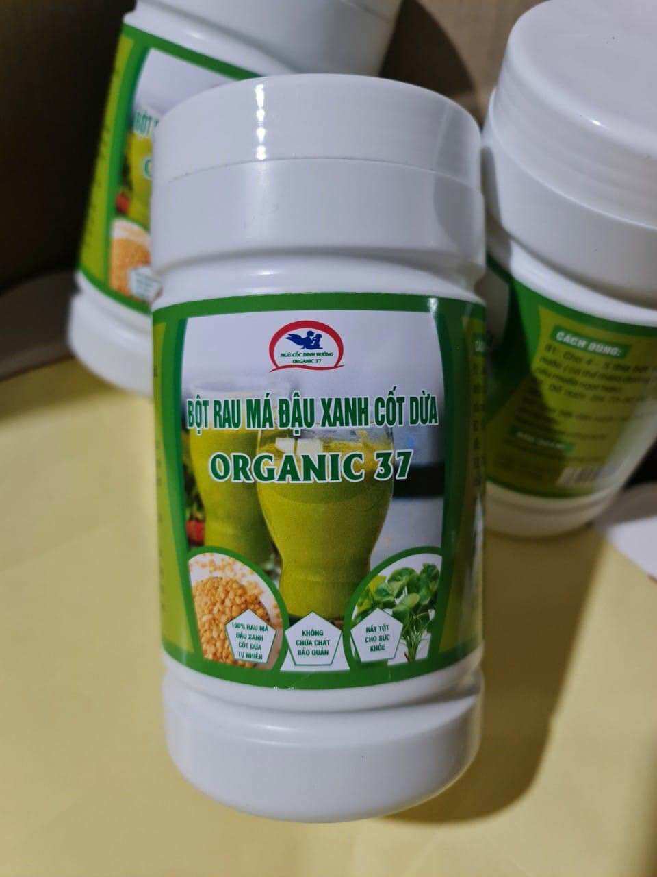 Bột rau má đậu xanh cốt dừa 500G