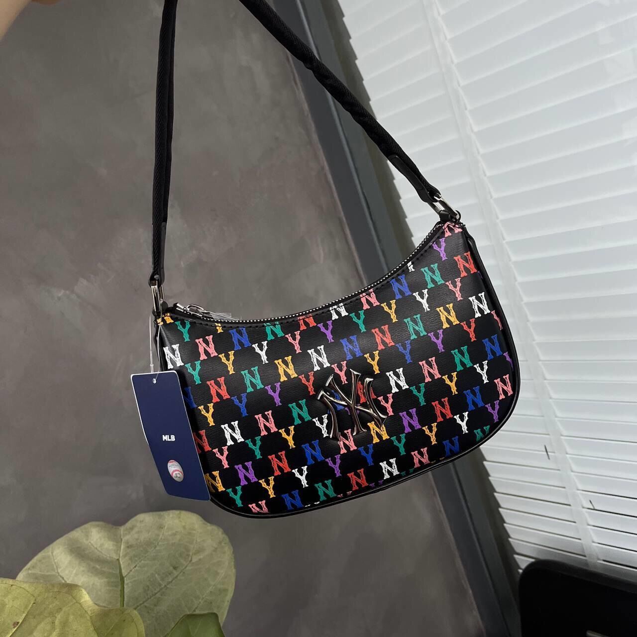[Full Tag code] Túi cắp nách m.l b hobo bag hàng đẹp chuẩn phom (clip thật)