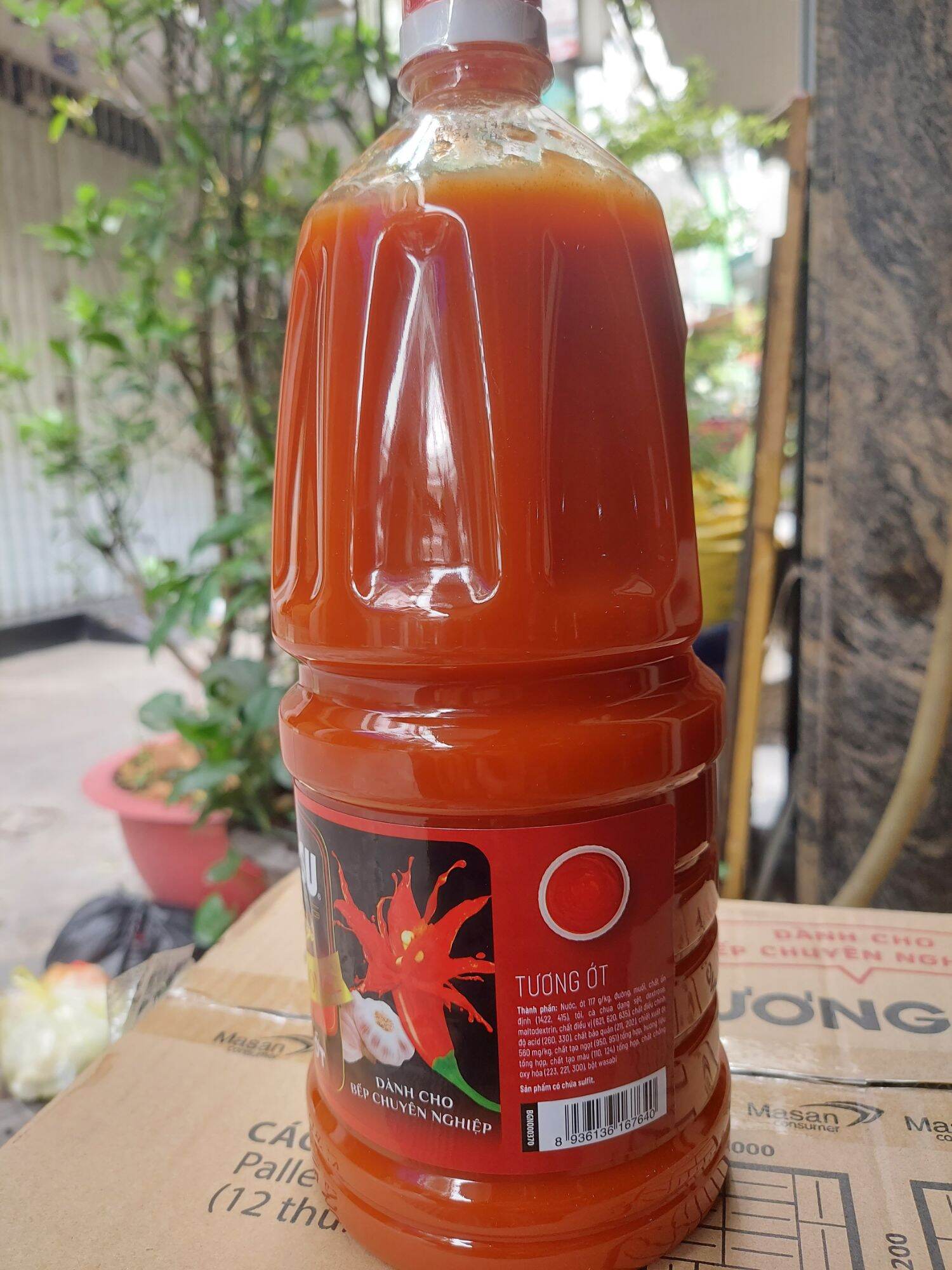 Tương Ớt chinsu chai 2,1kg