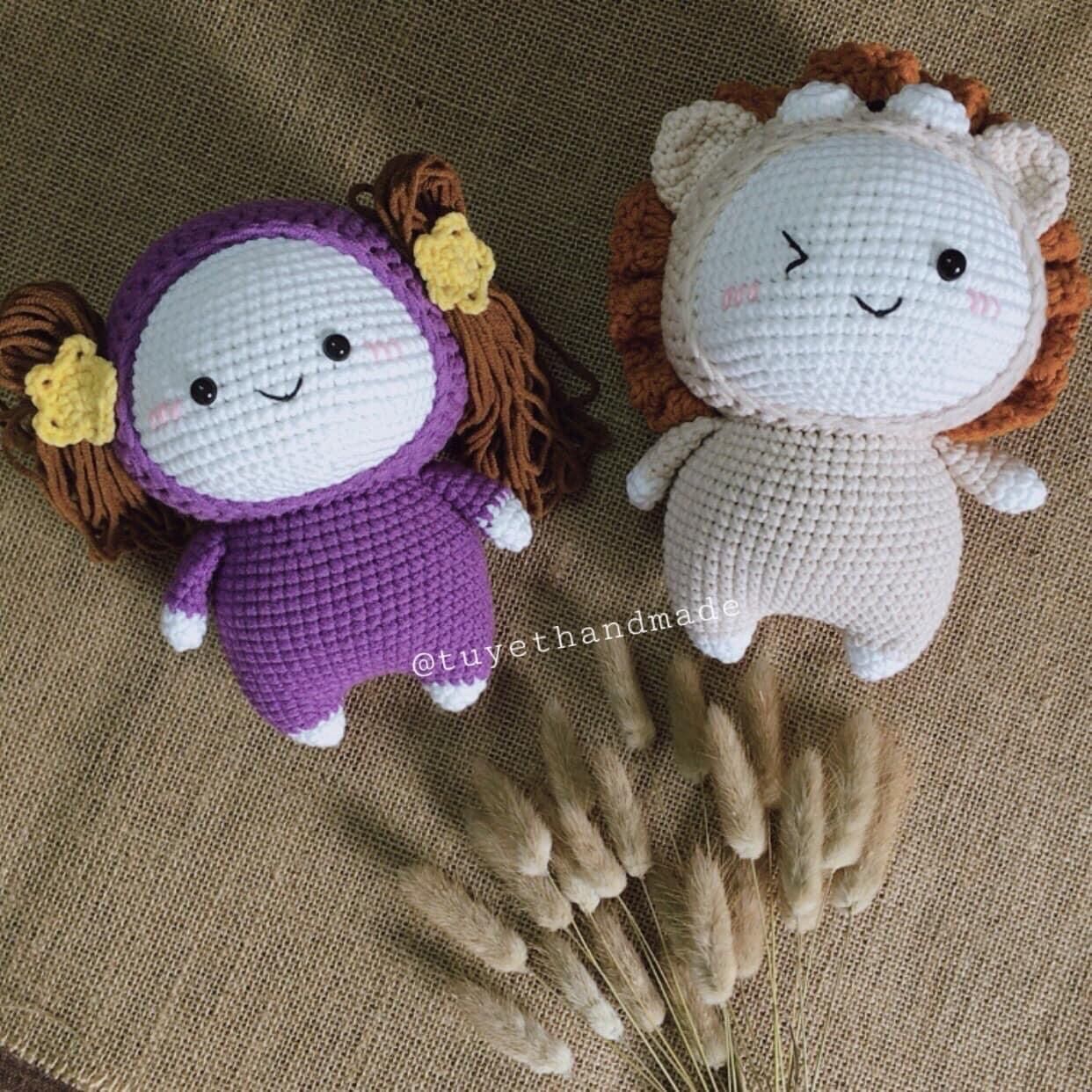 [ Ảnh thật ] Cung hoàng đạo handmade - con giáp bằng len
