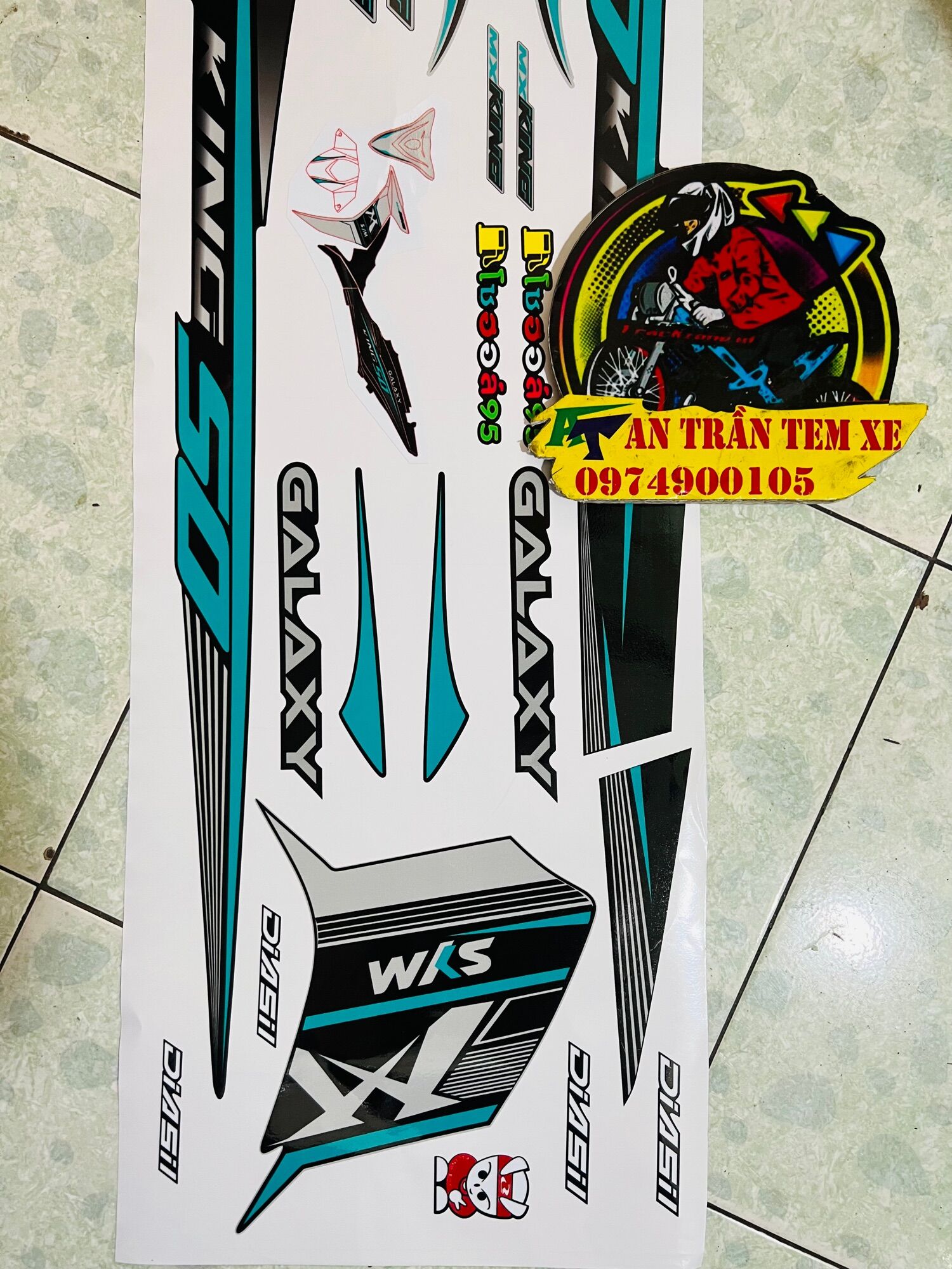 Tem rời galaxy mẫu MX king 3 lớp cao cấp