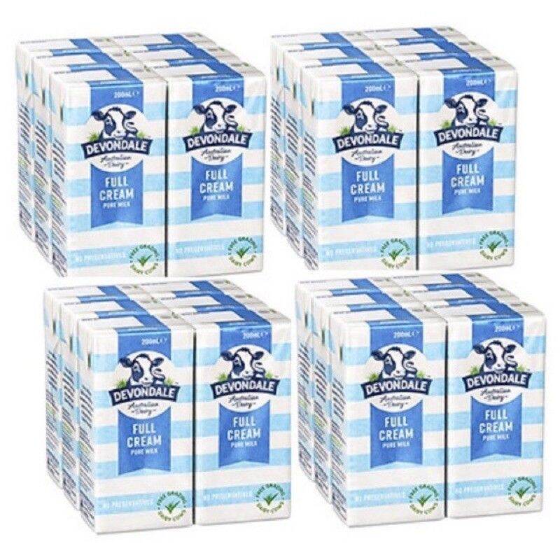 [HCM]Thùng 24 Sữa Úc Tươi Nguyên Kem DEVONDALE 200ML - Sữa Nhập