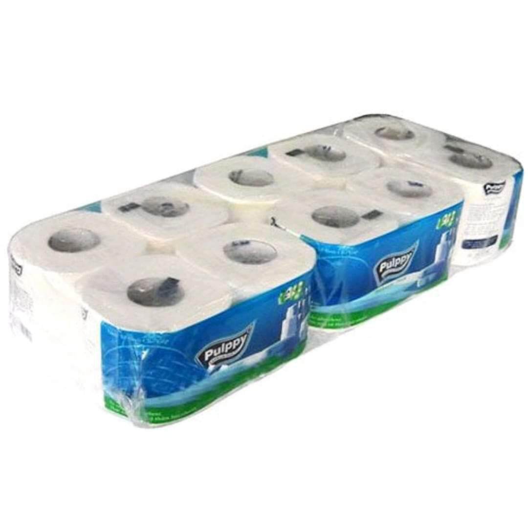 GIẤY VỆ SINH PULPPY 2  LỚP 10 CUỘN