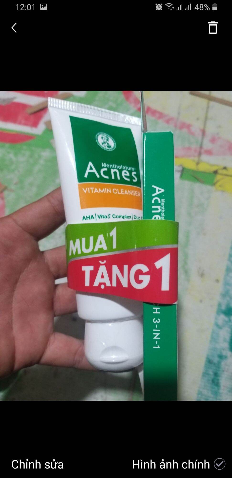 Kem rửa mặt ACNES 100G