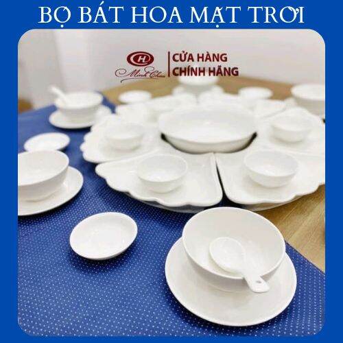 Bộ Hoa Mặt Trời 37 chi tiêt trắng.