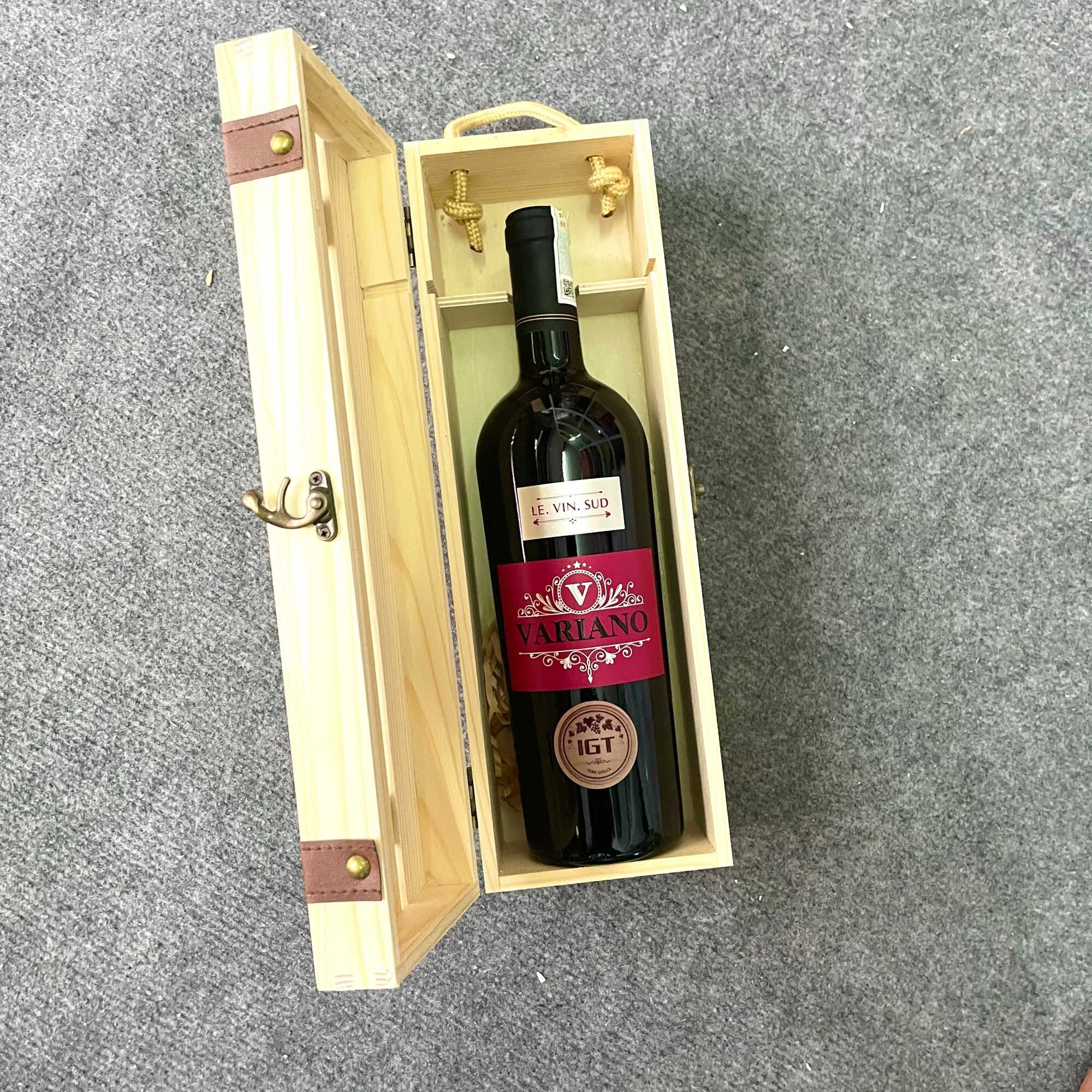 (Hộp miễn phí) Rượu vang ngọt Ý VARIANO SEMI DOLCE