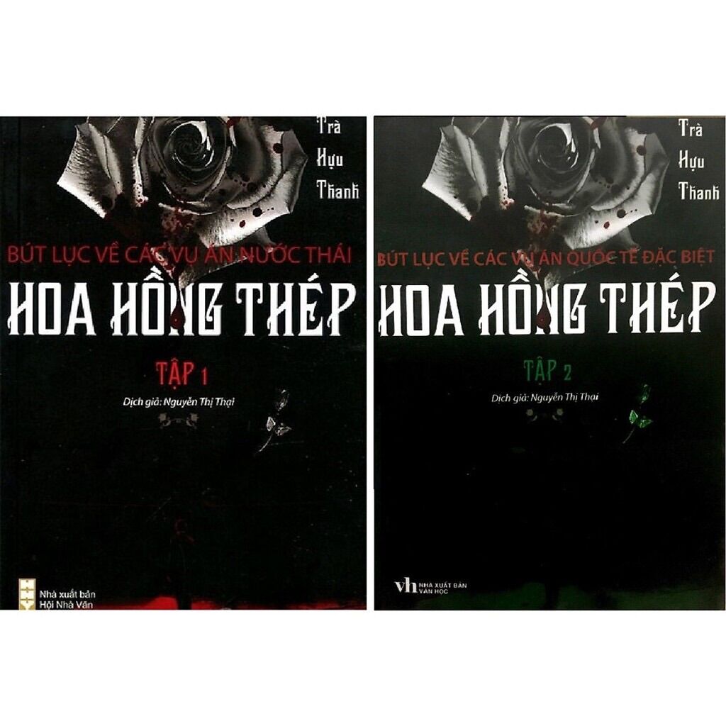 Sách - hoa hồng thép