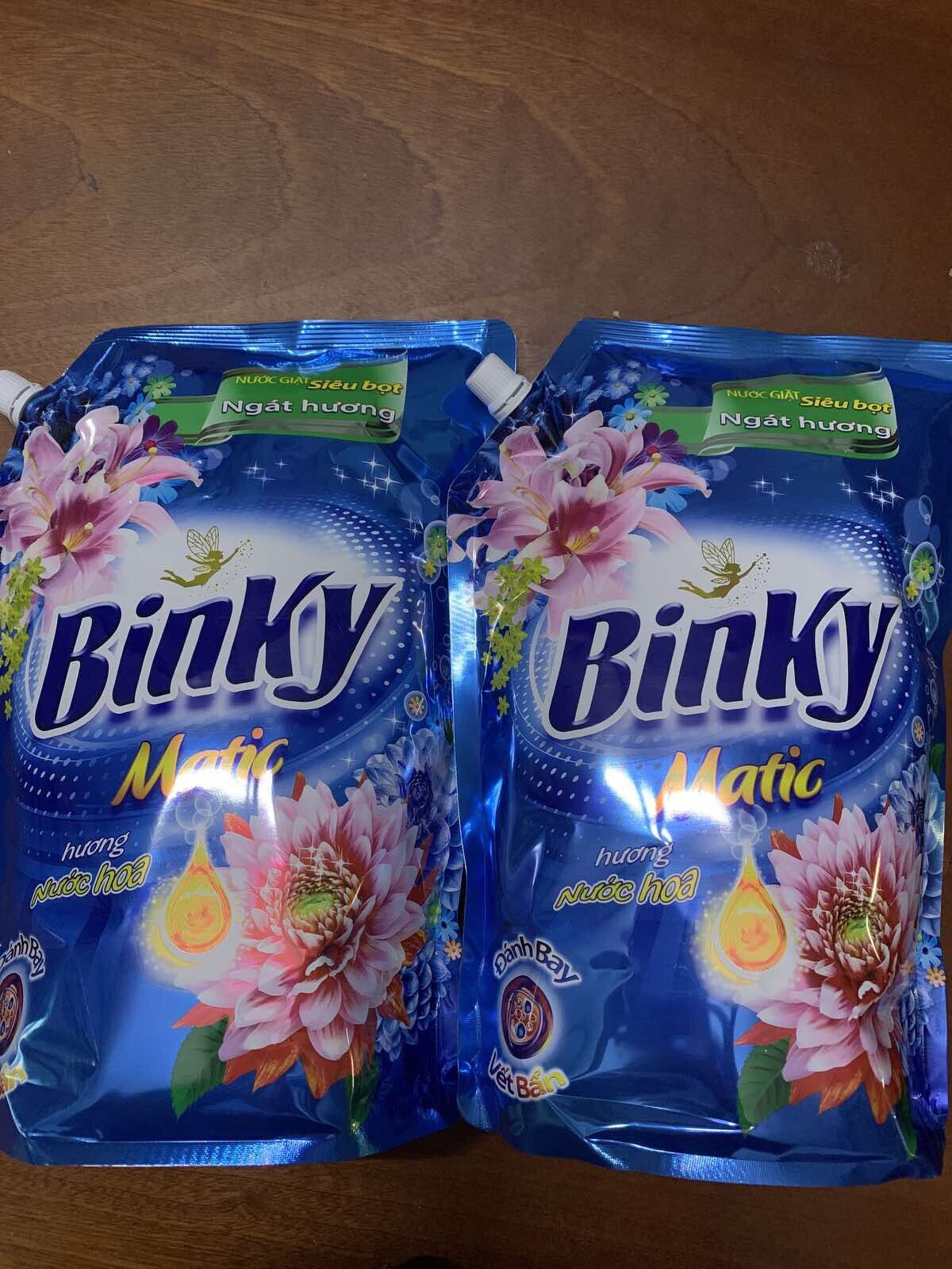 Nước giặt hương hoa Binky 2,4kg