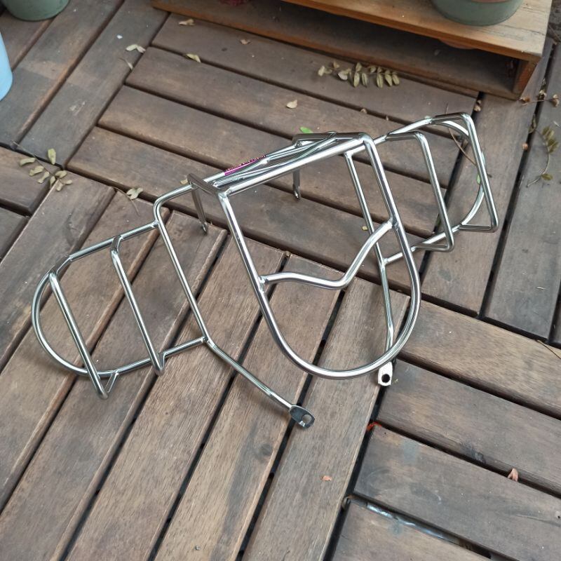 Stainless steel Rear rack for Chinese's cub, cub Halim, Taya