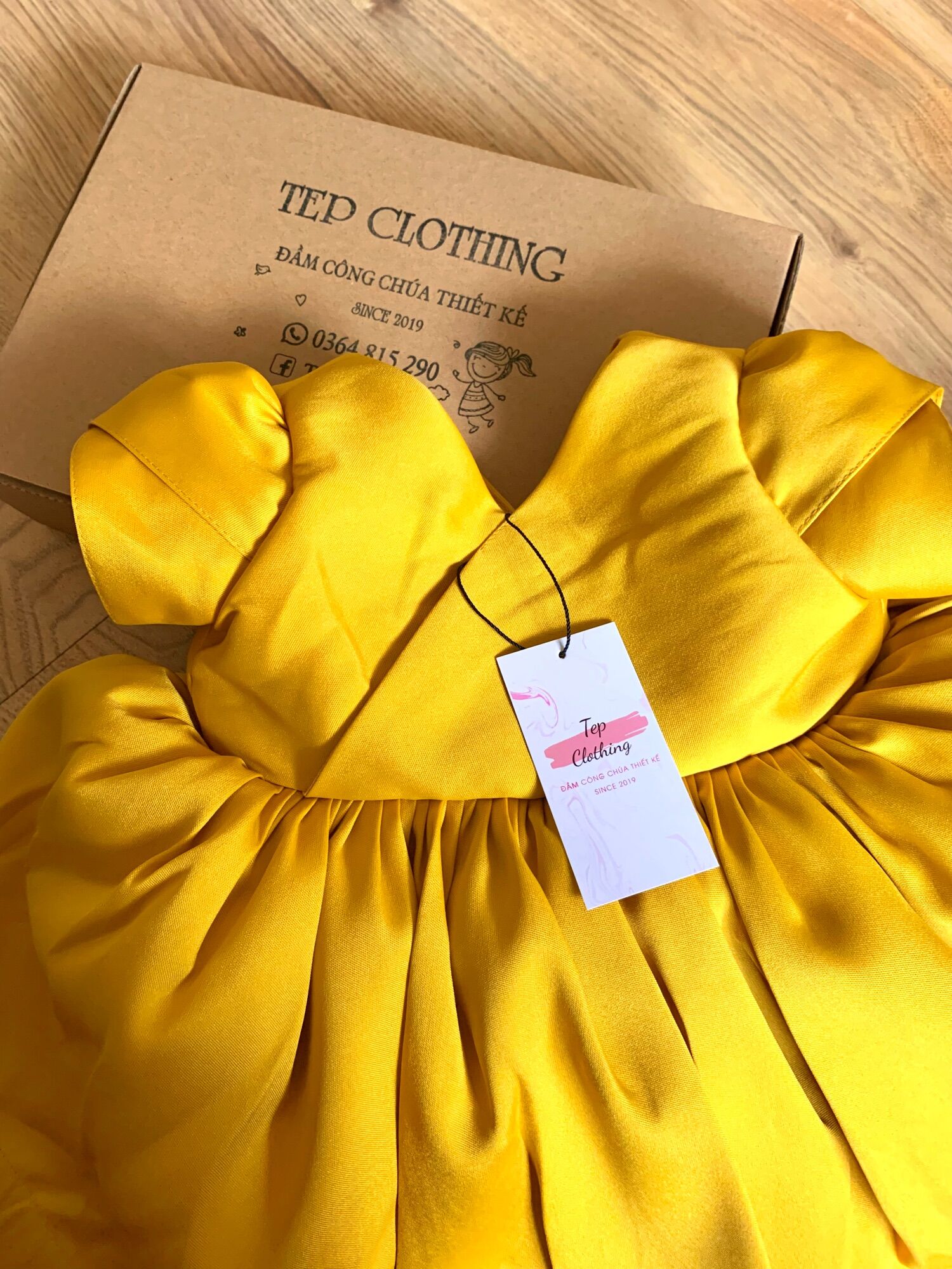 [HCM]ADELA ĐẦM CÔNG CHÚA TEPCLOTHING- HÌNH THẬT