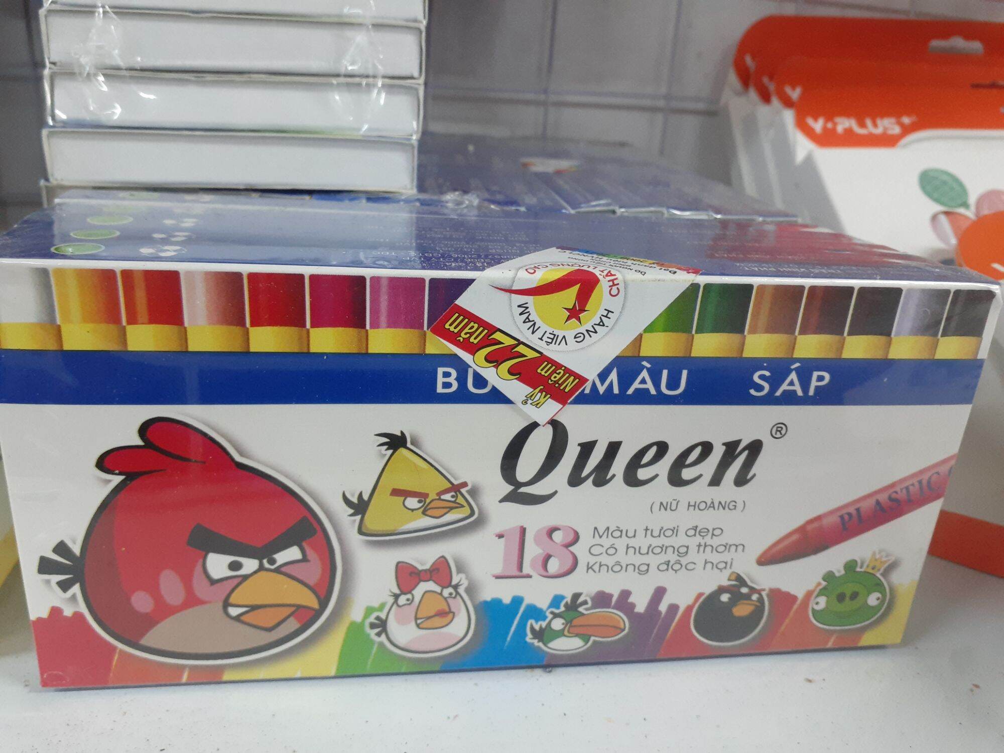 Bút sáp màu Queen 18 màu