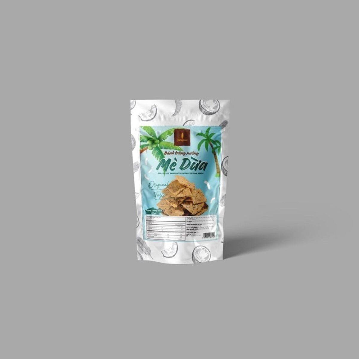 Bánh tráng nướng mè dừa 60gr
