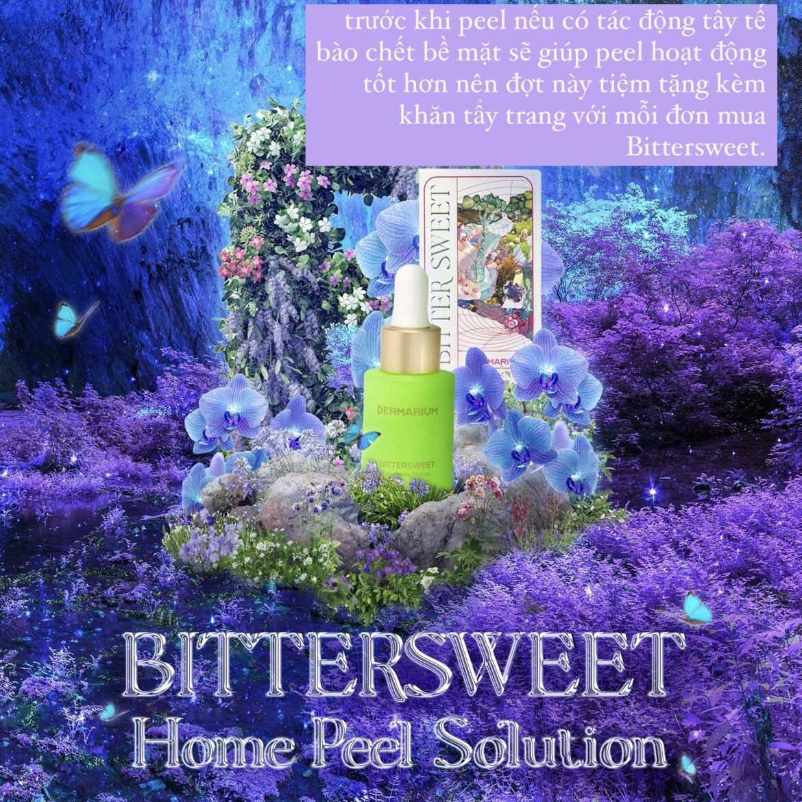 Bittersweet Home Peel Solution Dermarium Tinh Chất Tẩy Tế Bào Chết Hoá Học