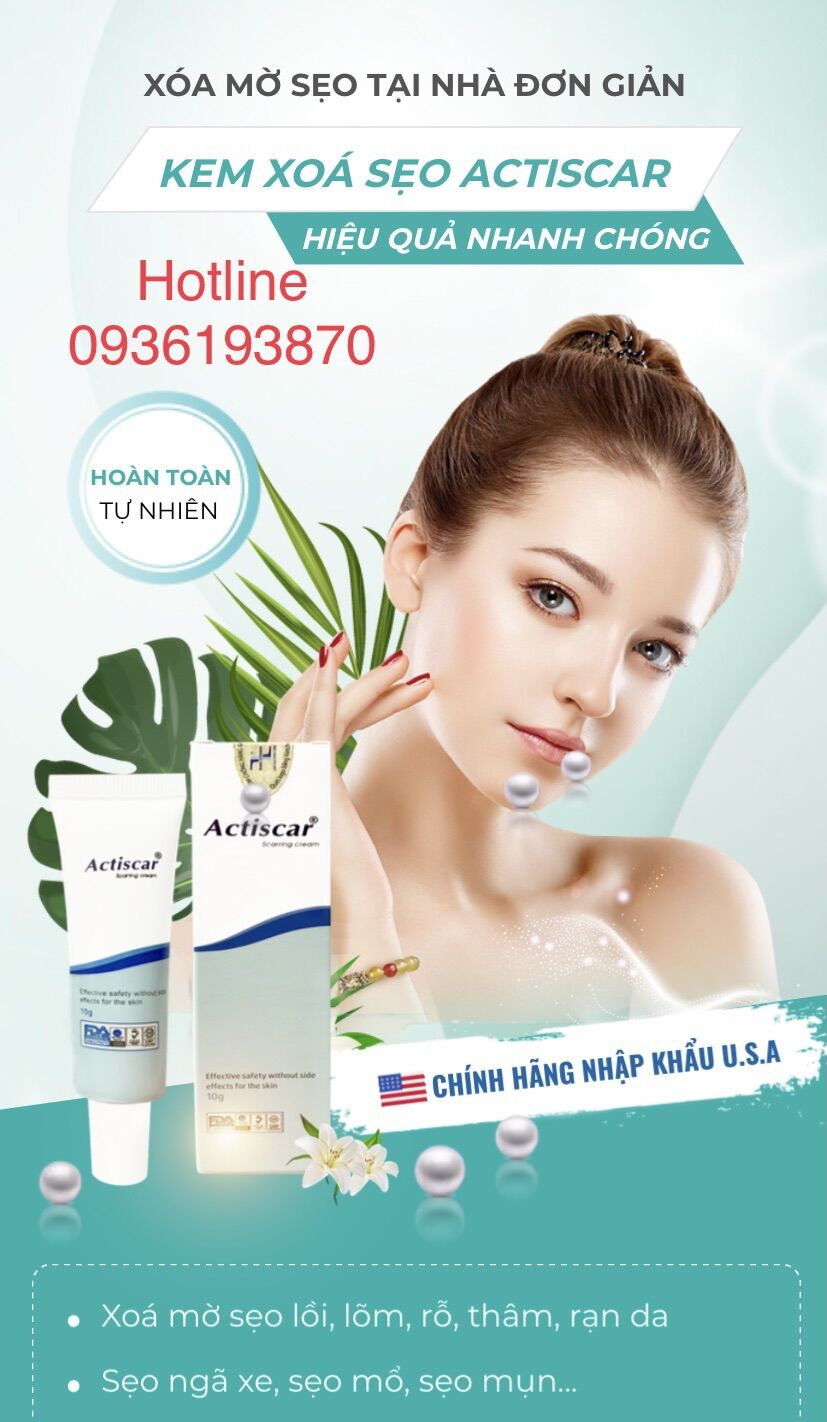 ACTISCAR - Kem Bôi mờ sẹo