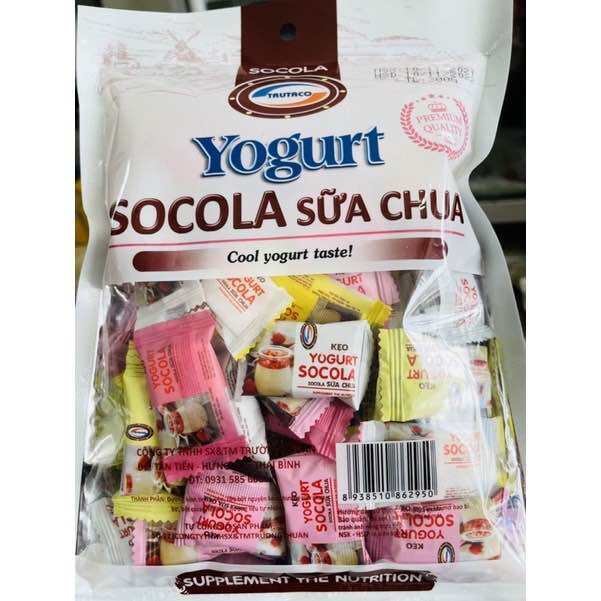 Kẹo Yogurt Socola Sữa Chua Túi 300G Giòn Thơm