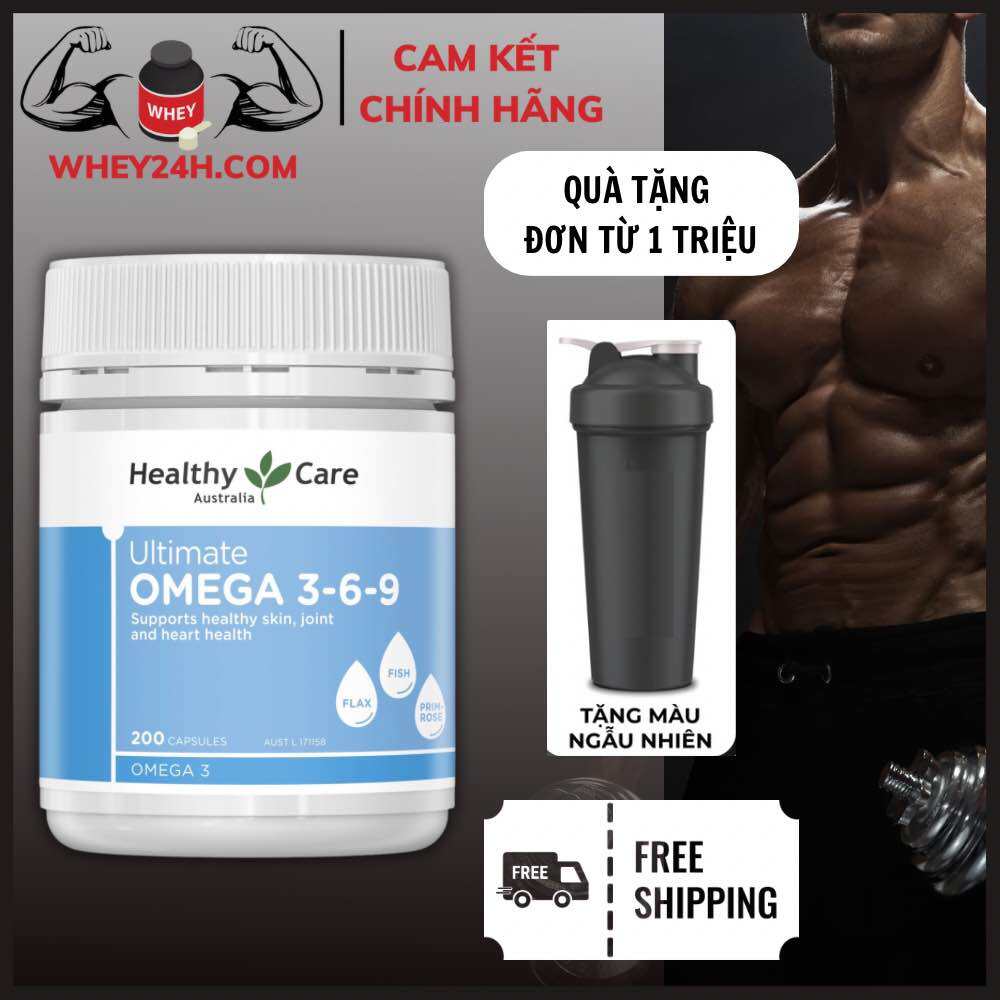 Chính hãng Viên uống Ultimate Omega 369 Healthy Care C 200v