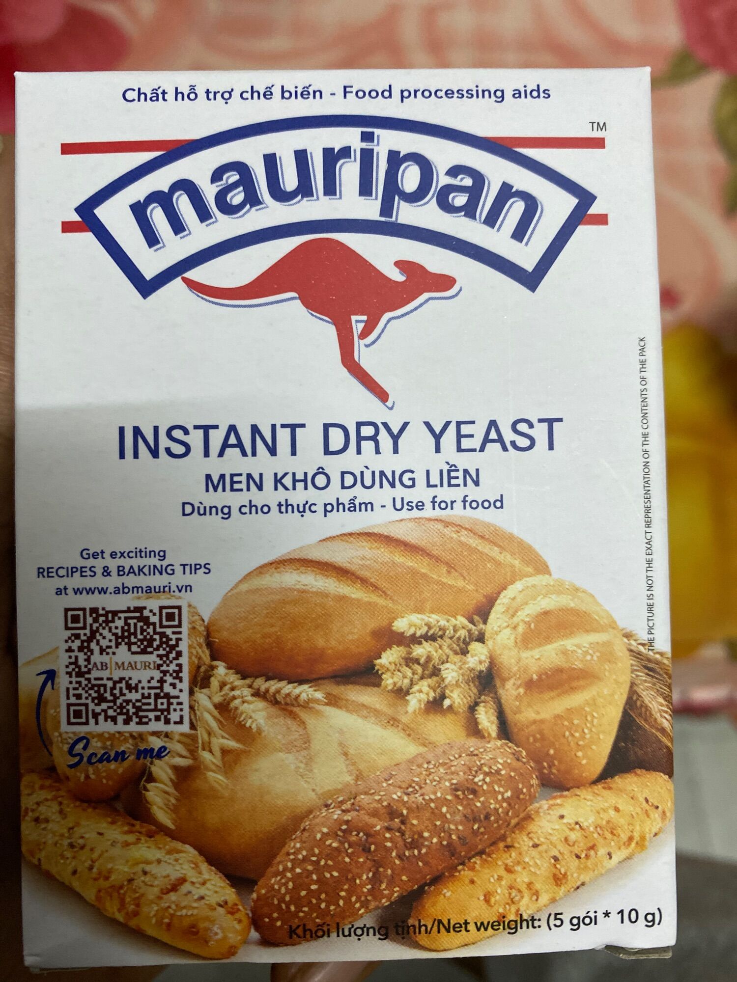 Men Khô Mauripan 5gói/10g