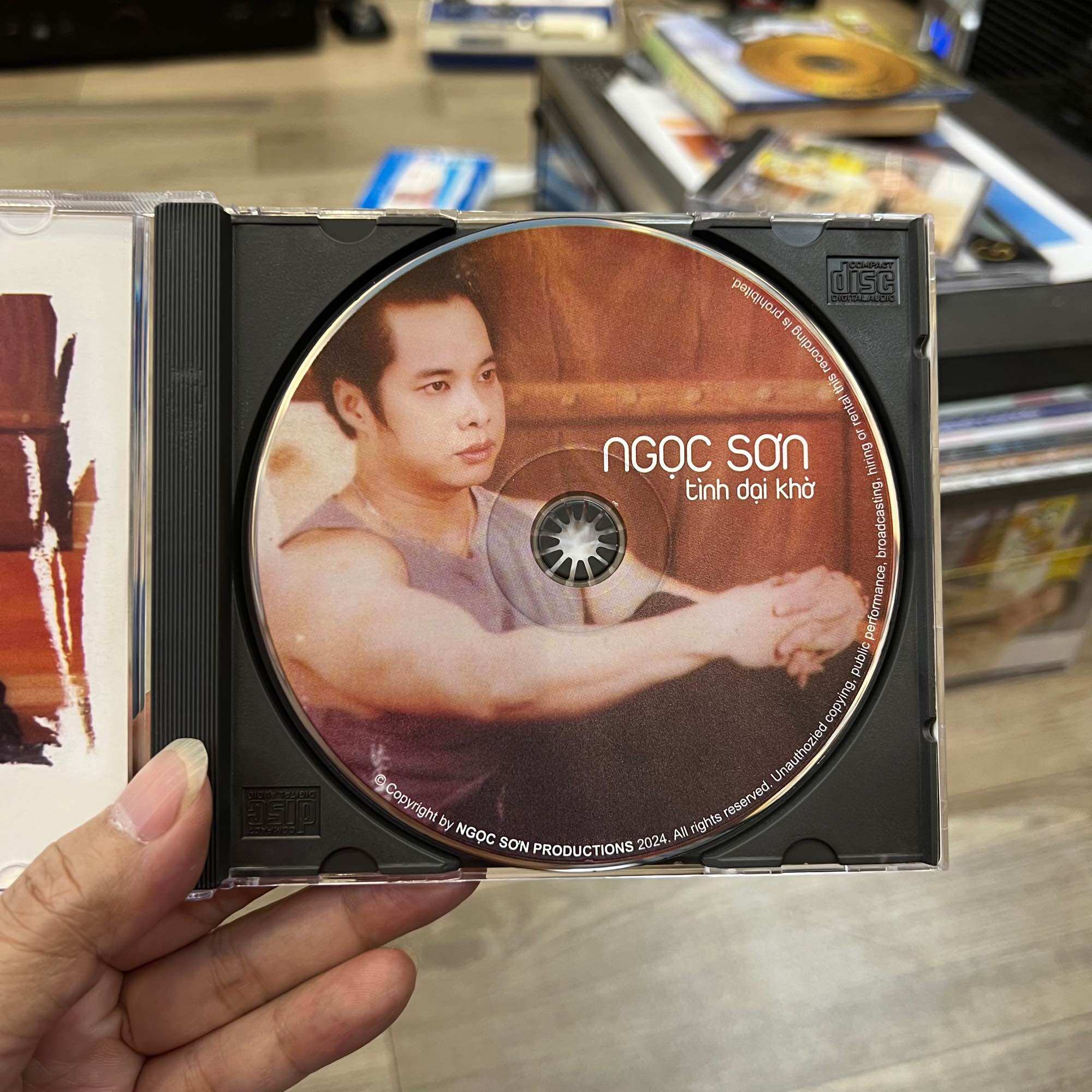 Đĩa CD Ngọc Sơn - Tình dại khờ