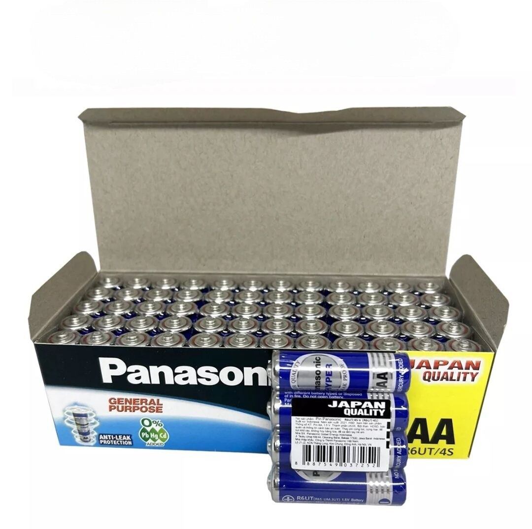 🇻🇳 Vỉ 4 viên pin AA Panasonic màu xanh