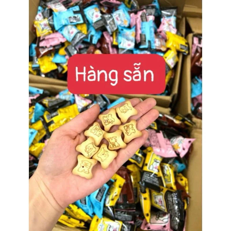 Bánh Gấu Kem Mix 4 vị