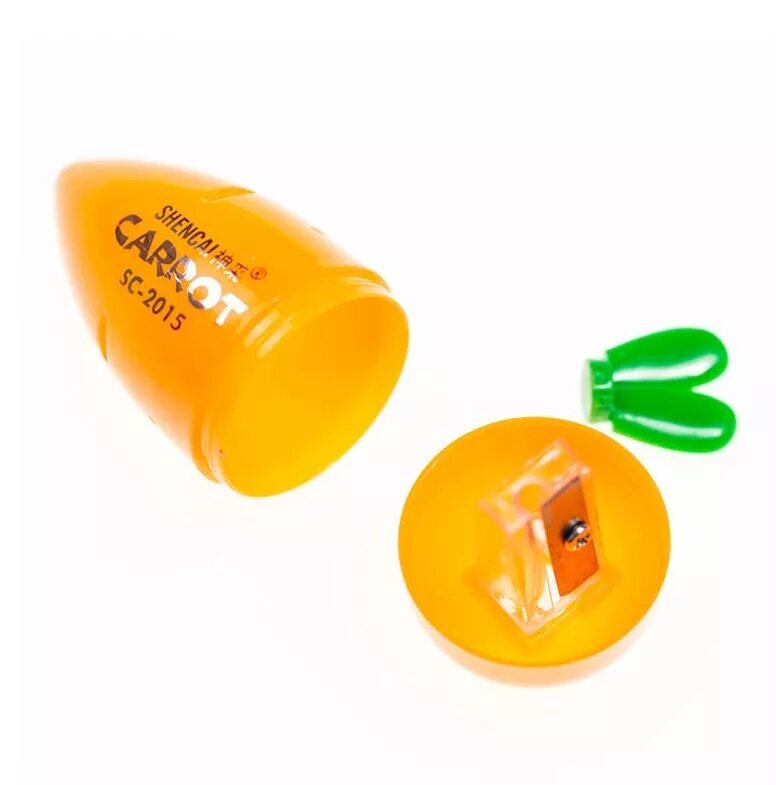 Chuốt viết chì hình cà rốt xinh xắn (3 cái)
