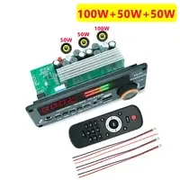 KEBIDU | Máy Nghe Nhạc MP3 KEBIDU 200W Bluetooth 5.3 Có Mic Không Dây Trên Ô Tô Rảnh Tay USB TF FM Radio TWS Bảng Giải Mã Âm Nhạc MP3