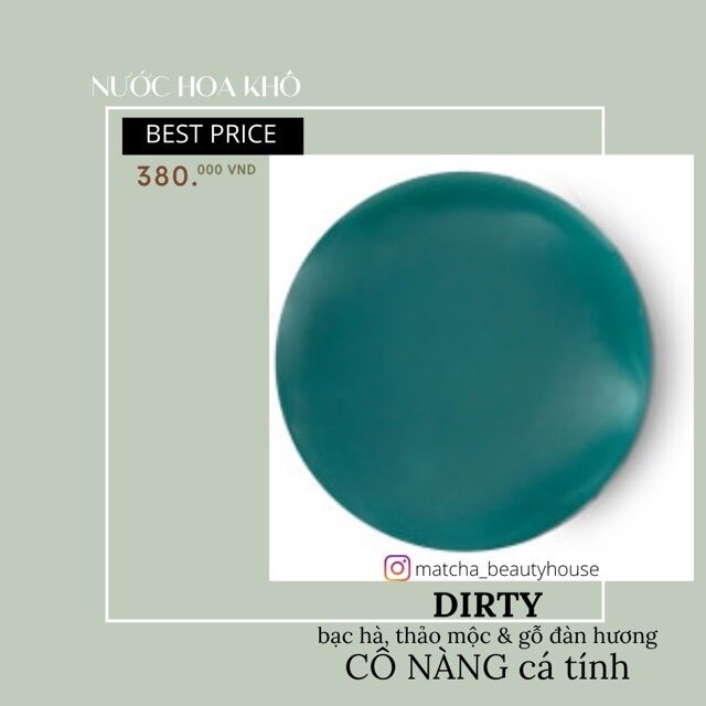 Nước hoa khô Solid perfume LUSH