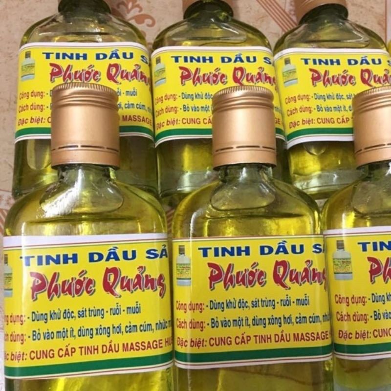 Tinh dầu sả chanh nguyên chất Huế chai 100ml