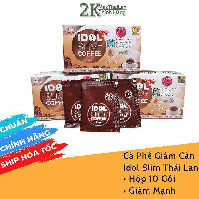 Cà Phê Giảm Cân Idol Slim Coffee Cafe Giảm Cân Cấp Tốc Thái Lan