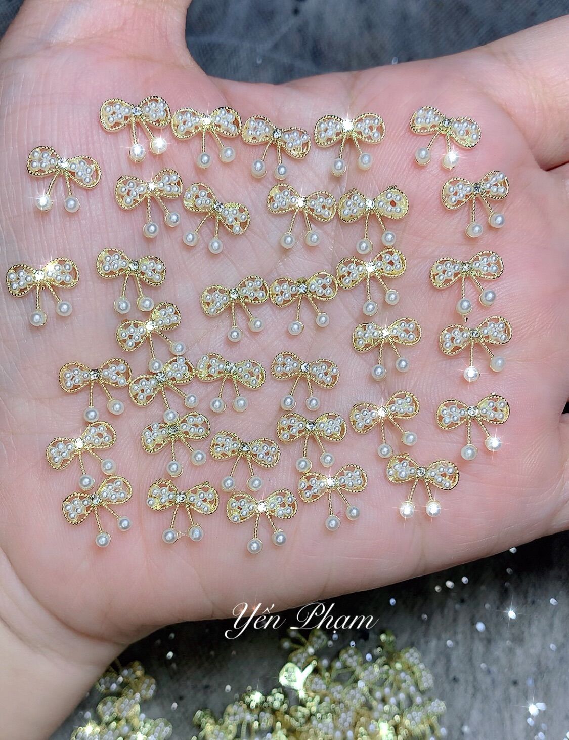Charm kiểu siêu xinh trang trí móng tay( giá 1 charm)